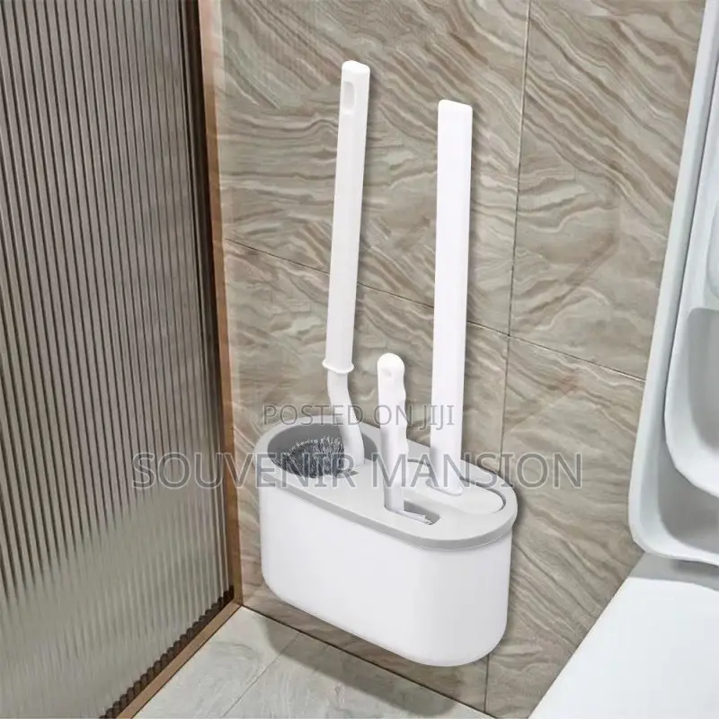 3 in 1 Toilet Brush White