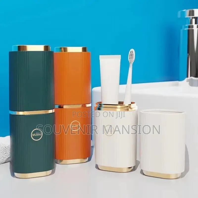 Portable Toothbrush and Toothpaste Holder