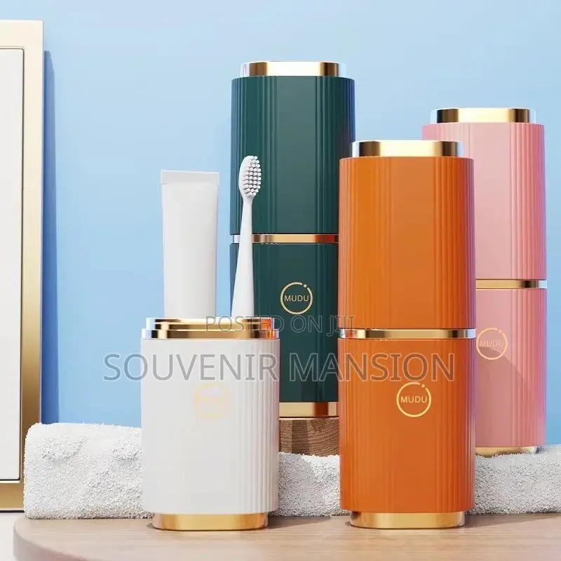 Portable Toothbrush and Toothpaste Holder