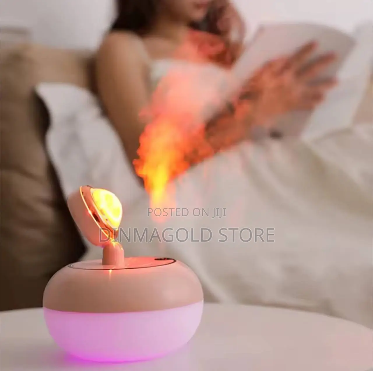 2 in 1 Wireless Sunset Light Humidifier
