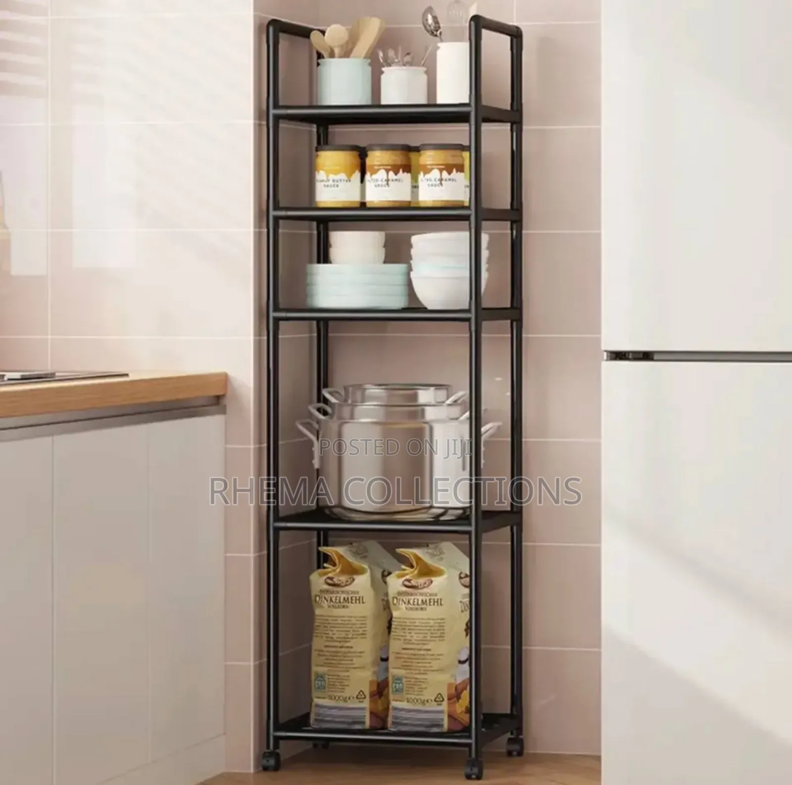 5-Layers Household Storage Rack/Shelves/Organizer