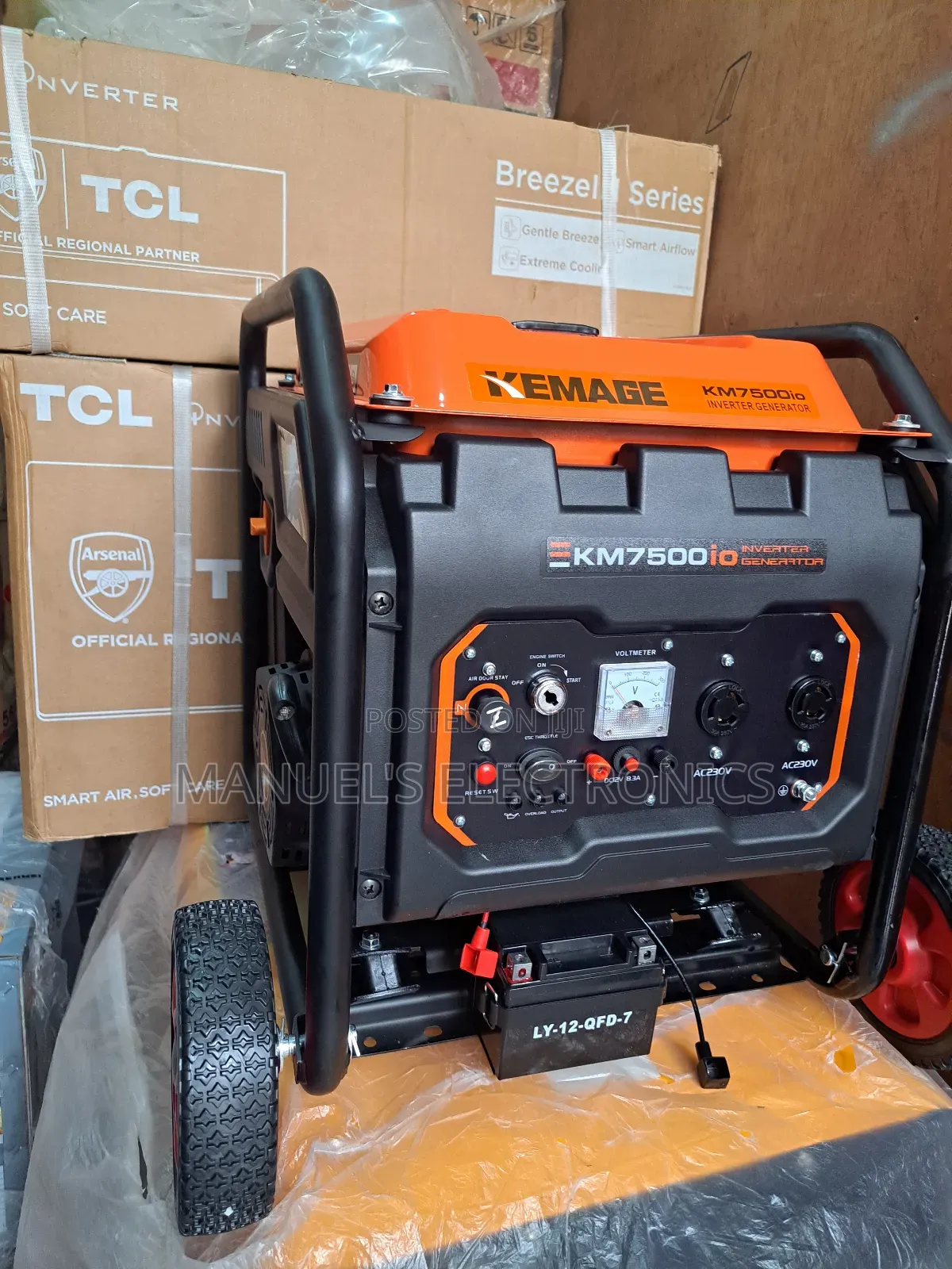 Km7500i0 Kemage Inverter Petrol Gen 5.5kva Low Fuel Consumpt