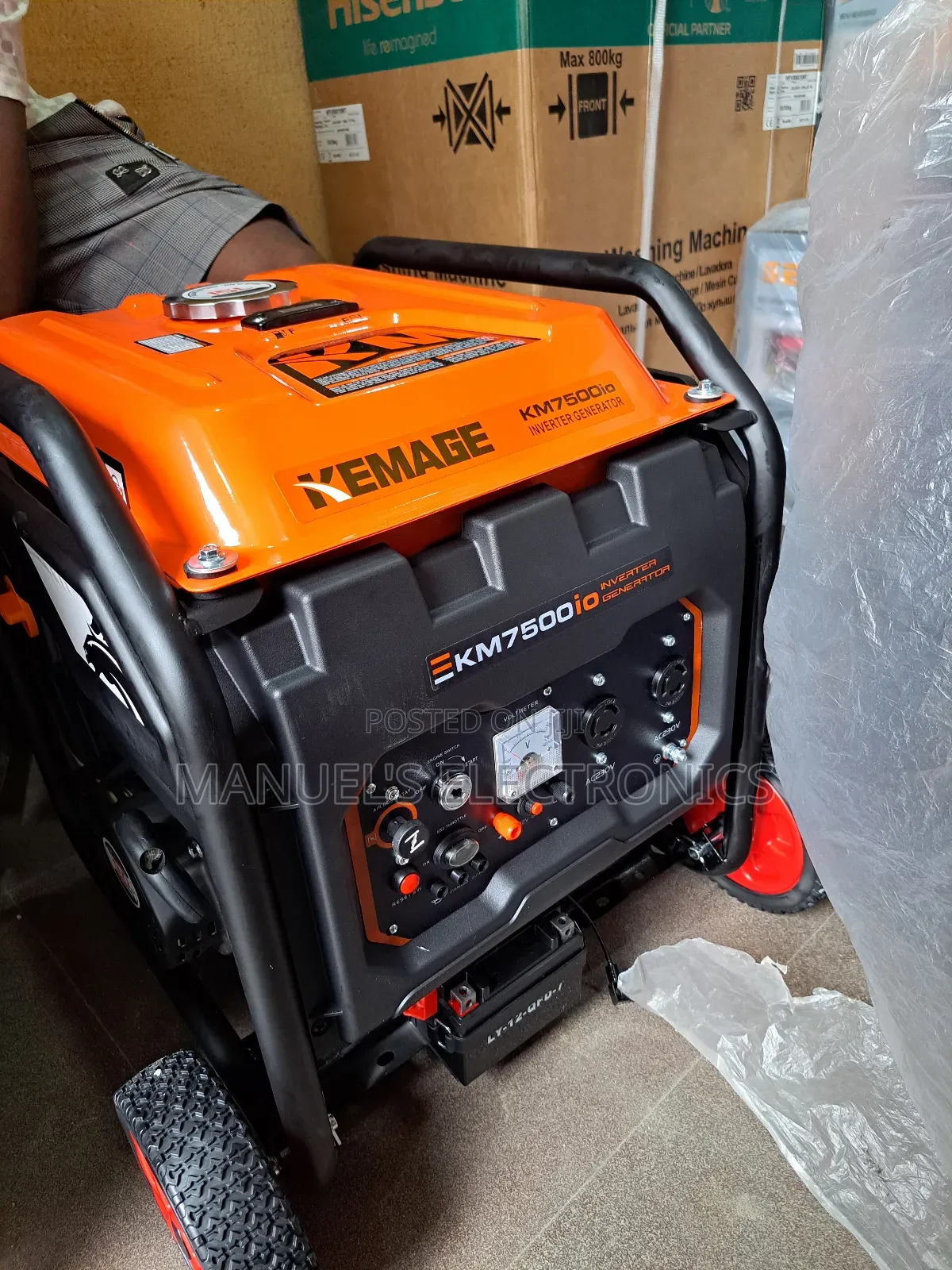 Let's Talk Business Kemage Inverter Petrol Gen 5.5kva