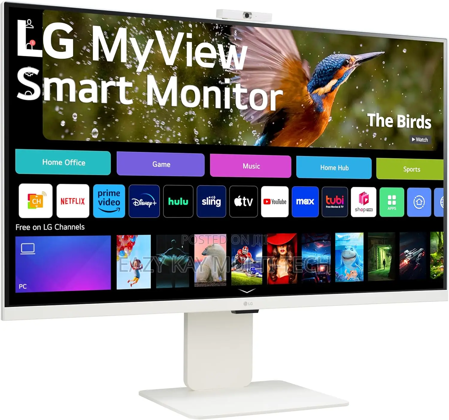 32-Inch Full HD IPS Myview Smart Monitor With Webos And