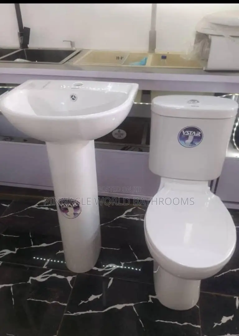 Vista White Complete WC Set 0087