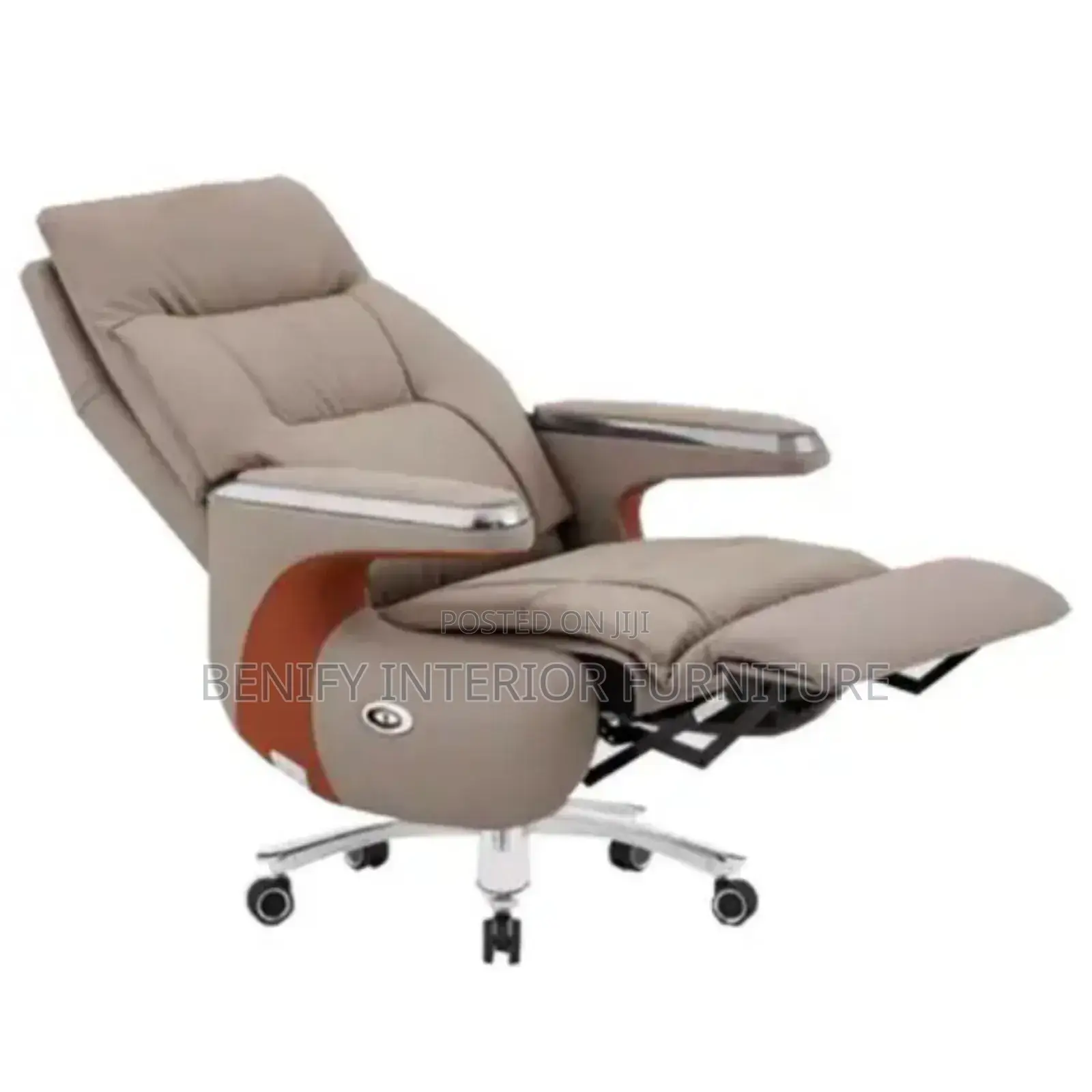 Executive Director Electric Office Chair, With Foot Rest.