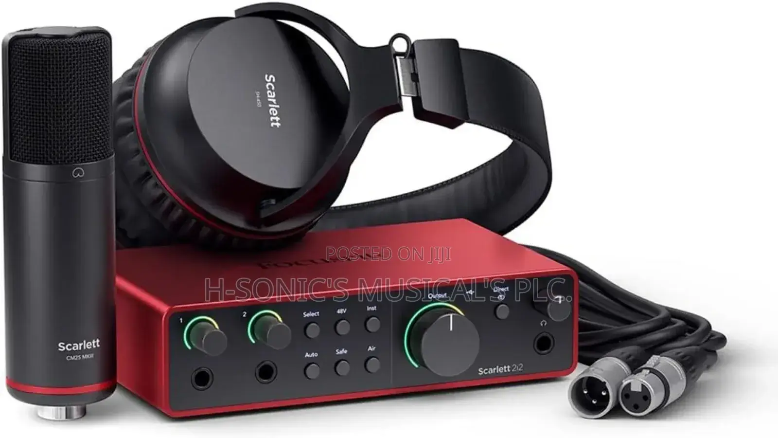 Focusrite Scarlett 2I2 Studio 3rd Gen