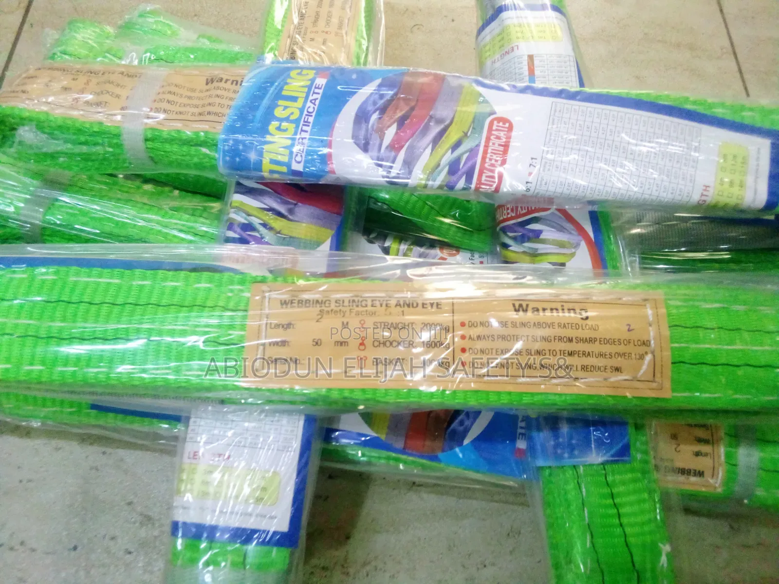 Lifting Belt 2tons By 2meters