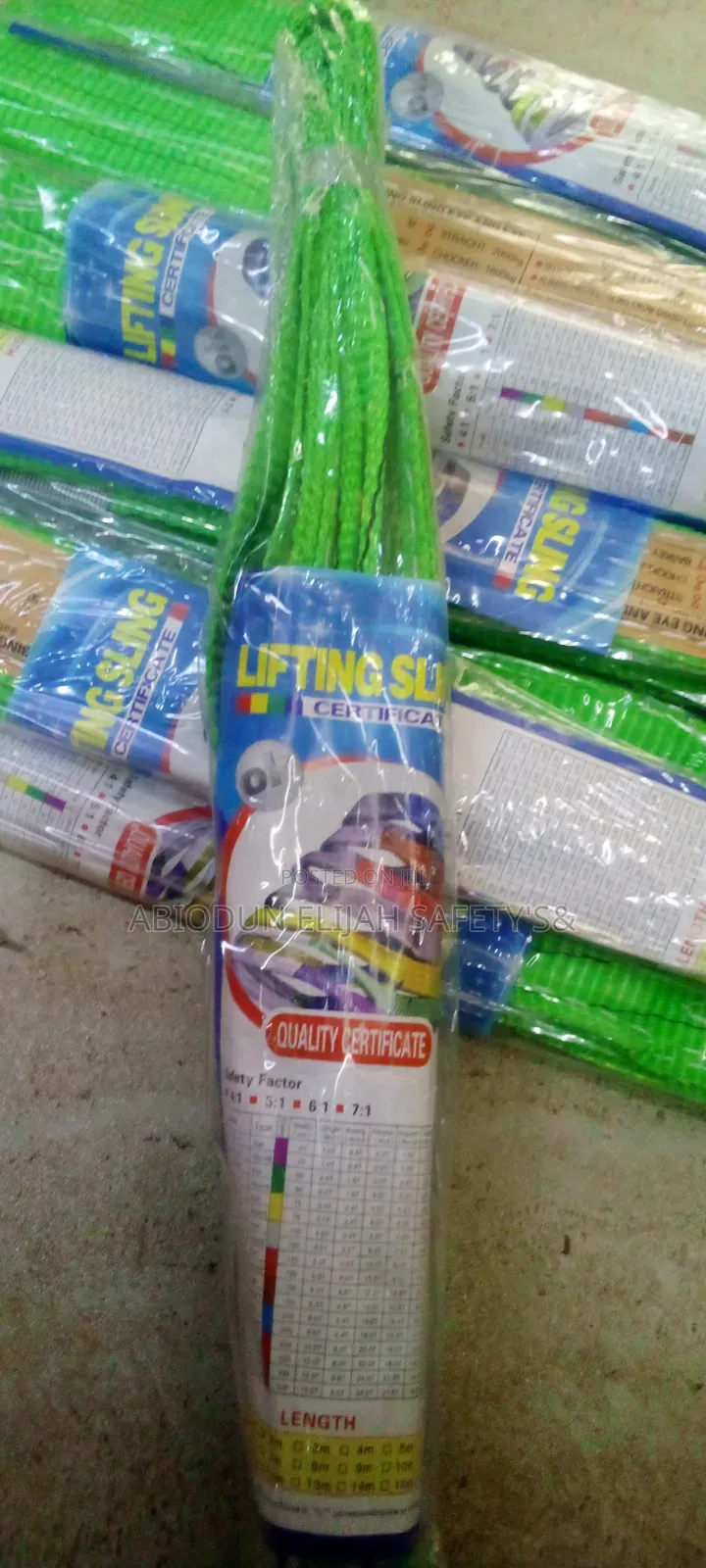 Original Quality Lifting Belt 2tons by 2meters Long