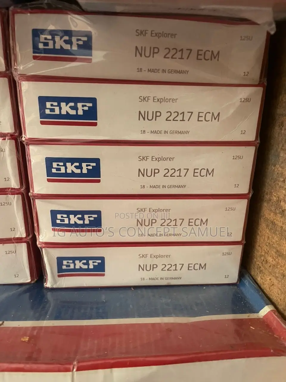NUP2217 -ECM SKF Bearing Available