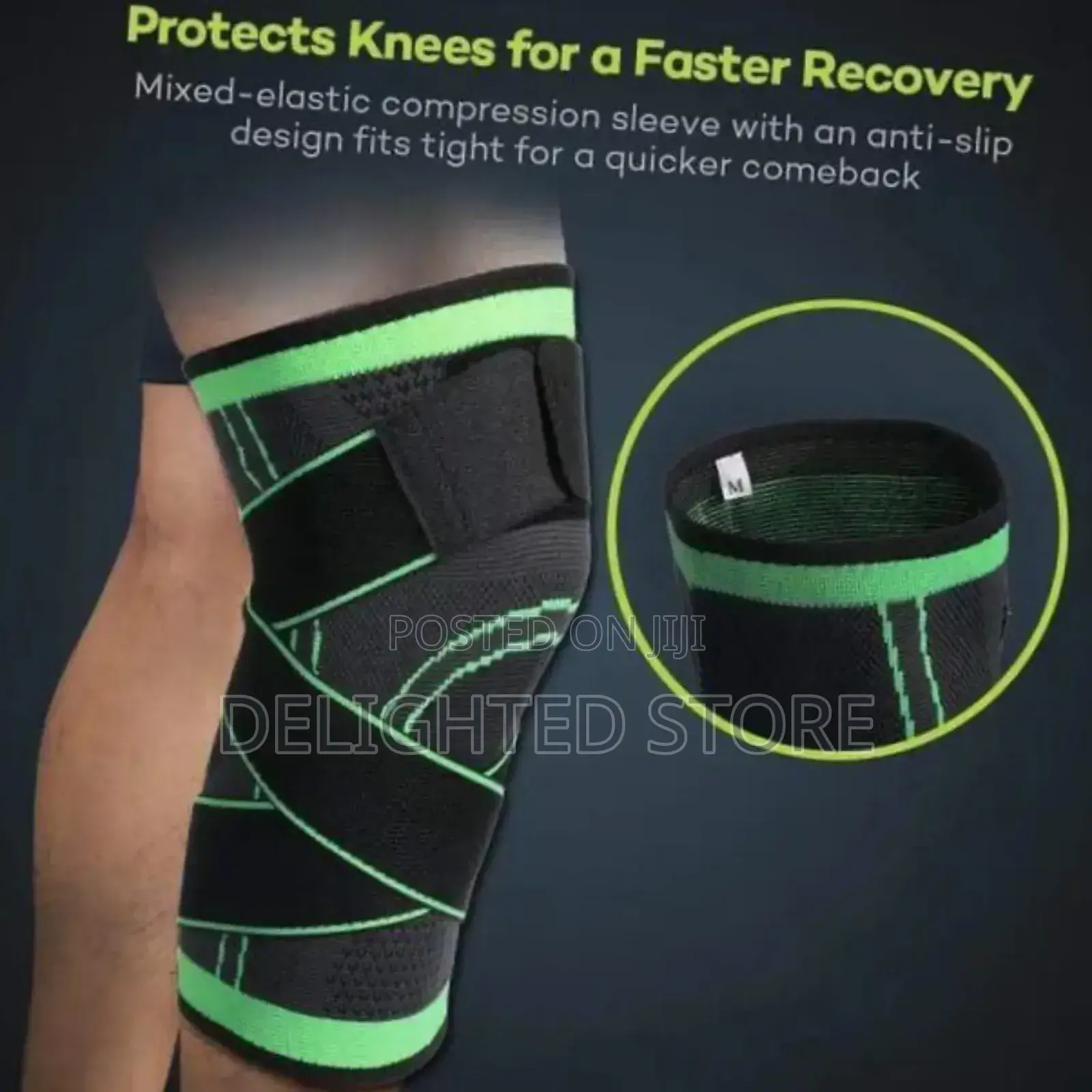 High Quality Arm/Knee Sleeve Support (Single Free Size)