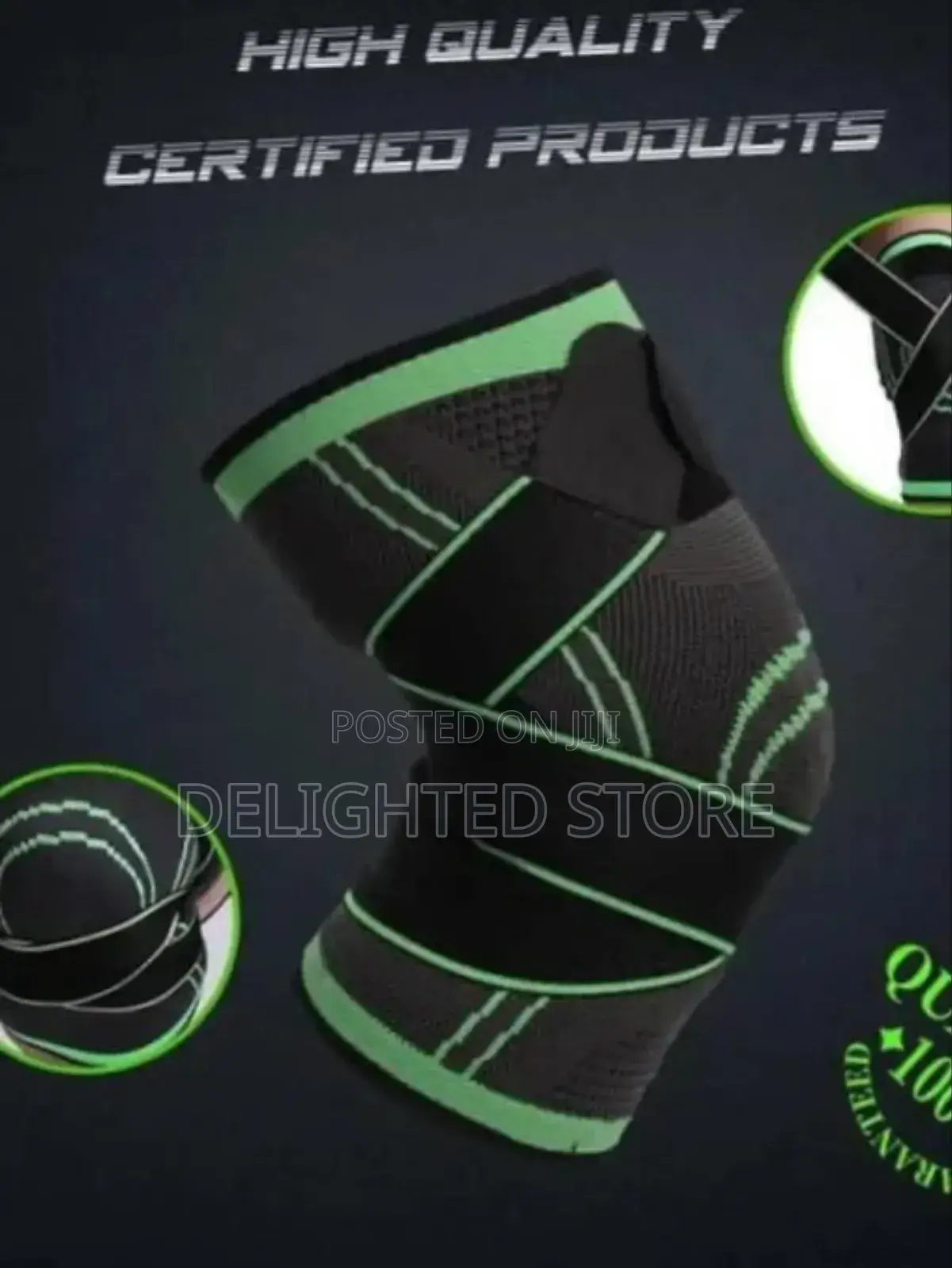 High Quality Arm/Knee Sleeve Support (Single Free Size)