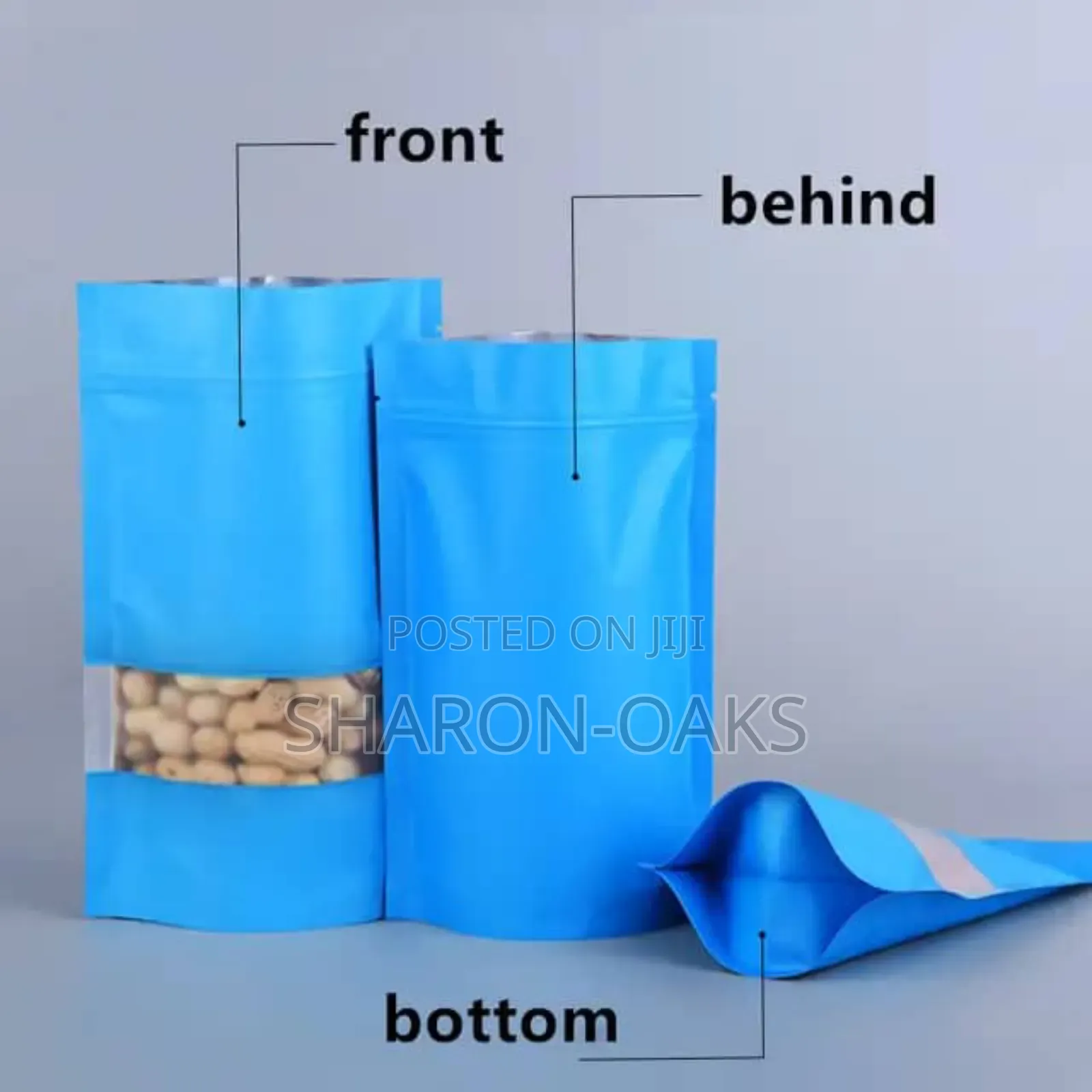14x20cm Blue Aluminum Foil Pouch