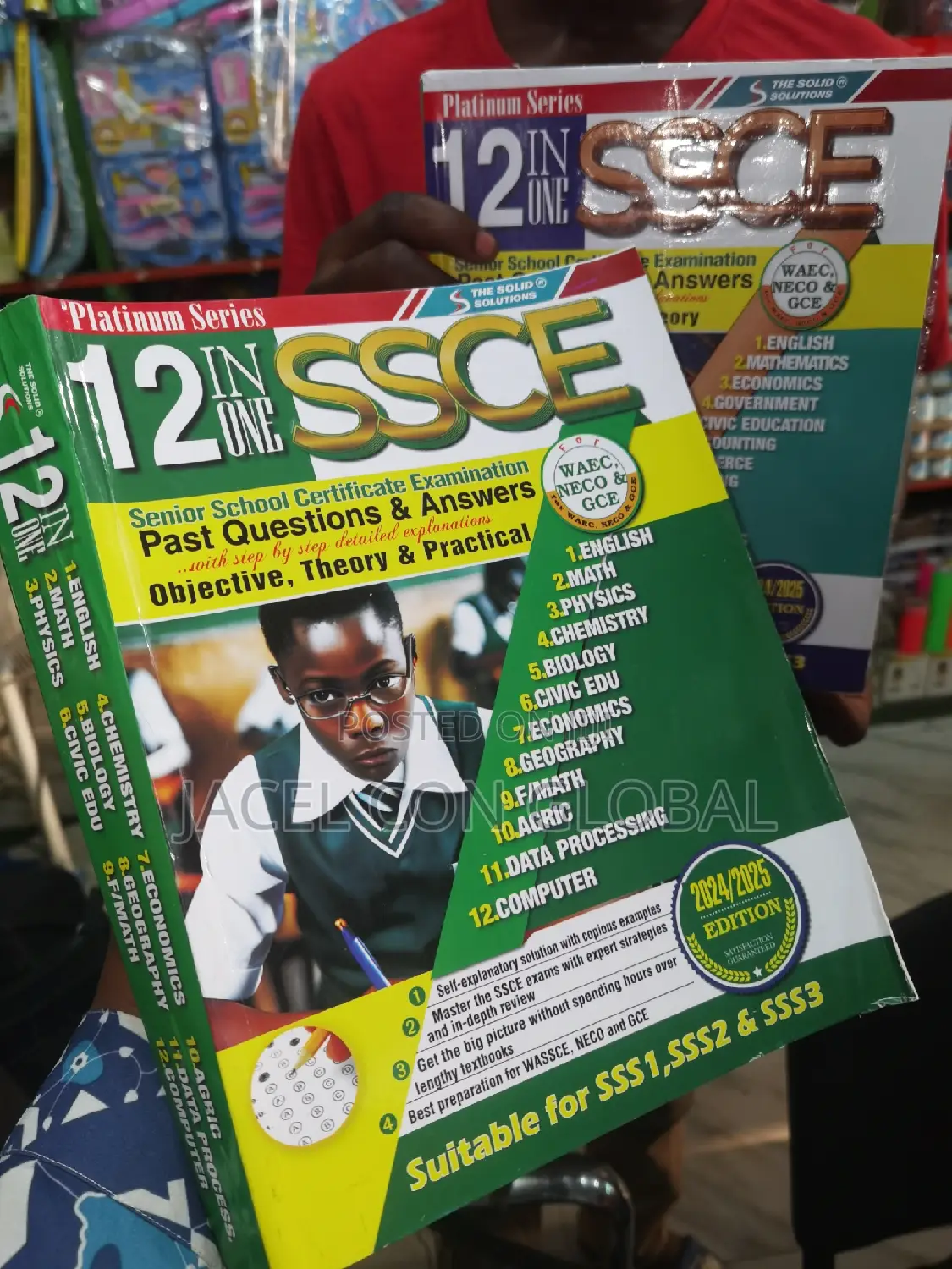Ssce Science Subjects Past Questions ( 12 in 1 )
