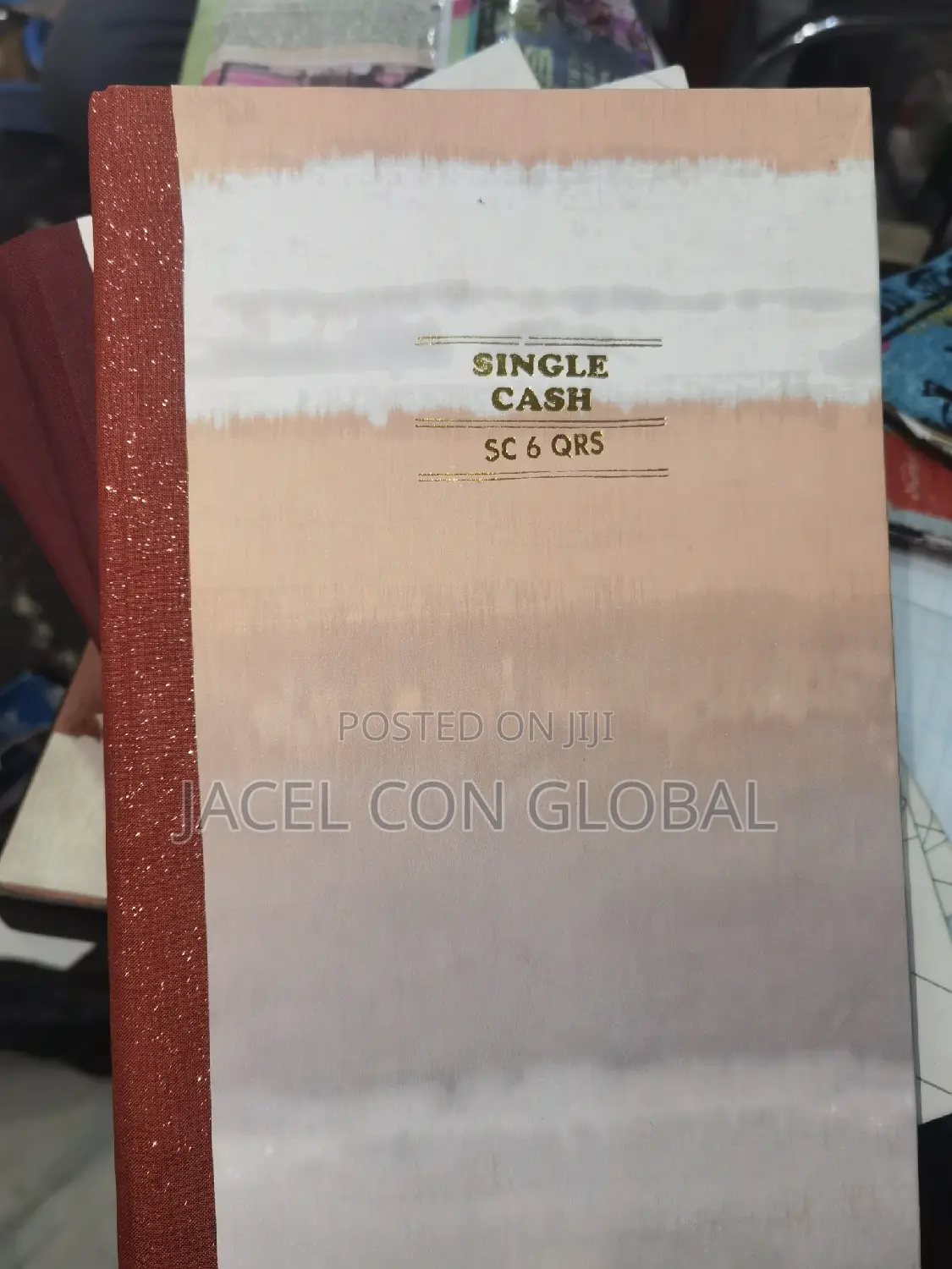 Sales Recording Cash Book (Single Cash Book)