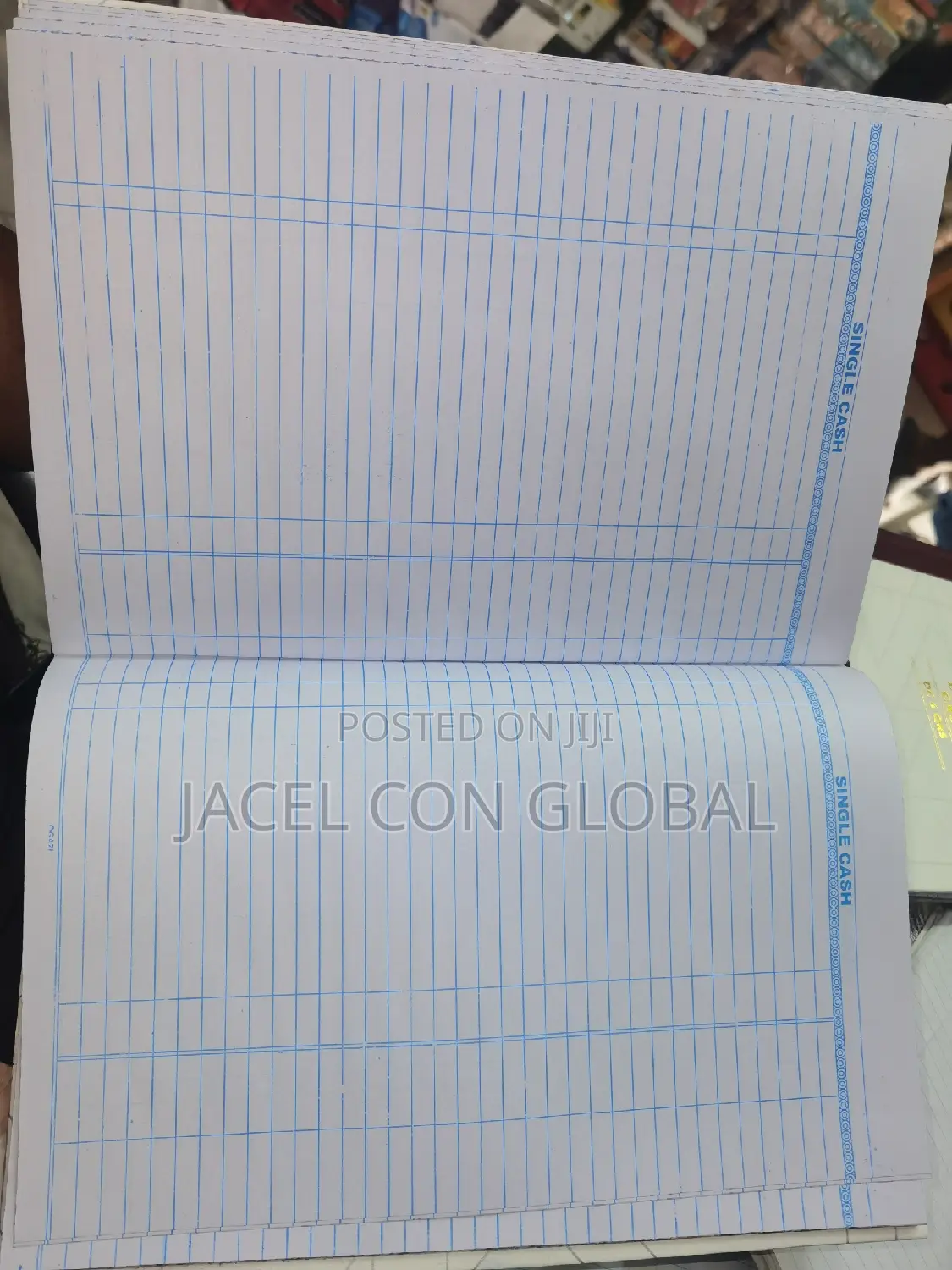 Sales Recording Cash Book (Single Cash Book)