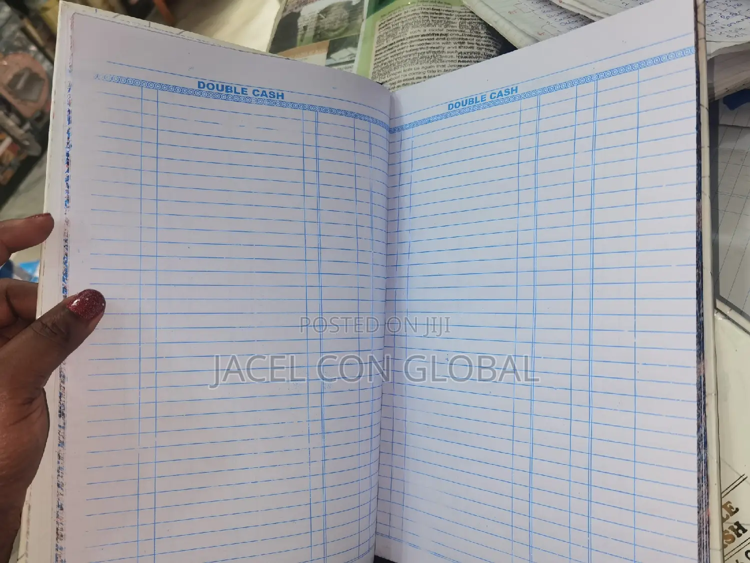 Double Column Cash Book for Sales