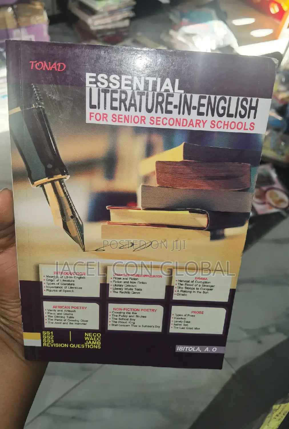 Essential Literature in English Textbook