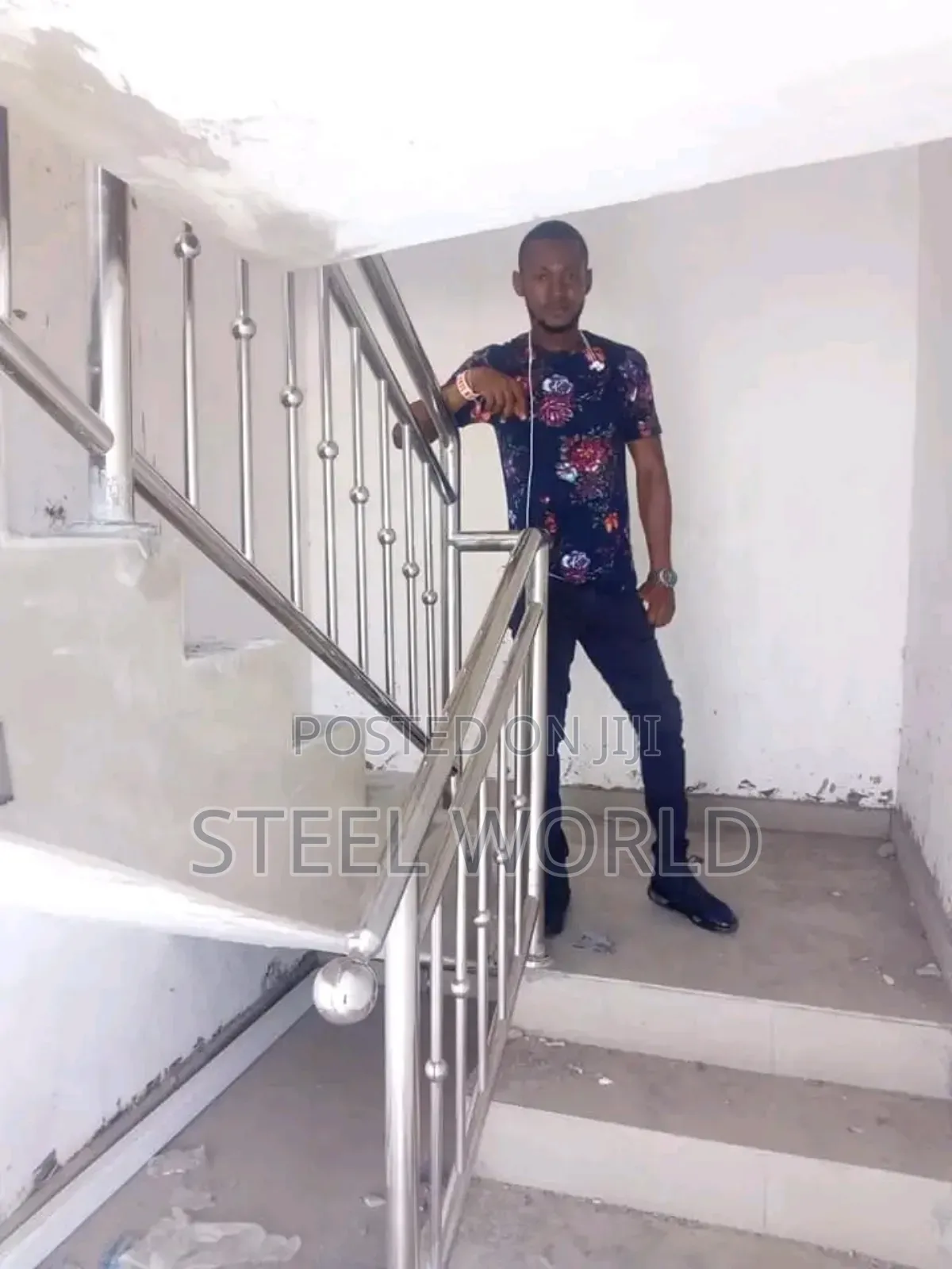 Balustrade Silver Ball