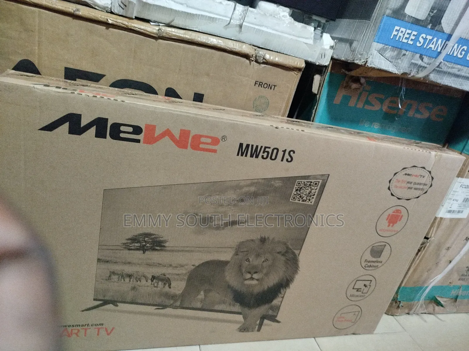 Mewe Smart LED Television 50"