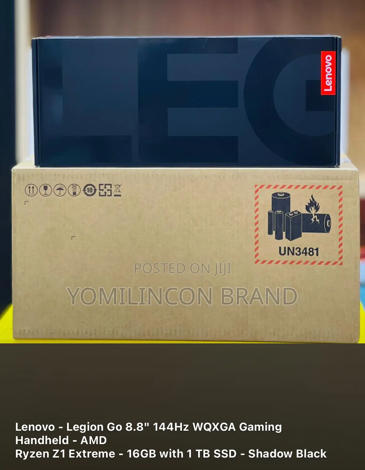 Lenovo Legion Go 512 SSD Gaming Handheld 8.8-Inch Touch