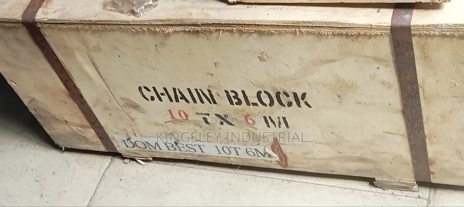 Chain Block 10tons by 6miters