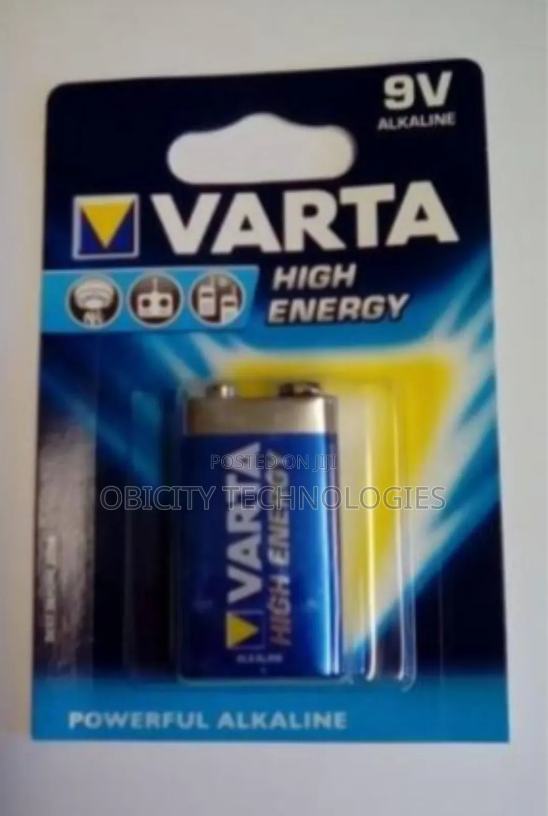 Varta 9 Volt Alkaline Battery
