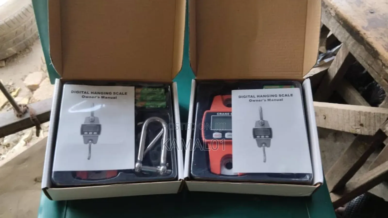 Digital Hanging Scale 660 LB 300 KG Heavy Duty Waterproof