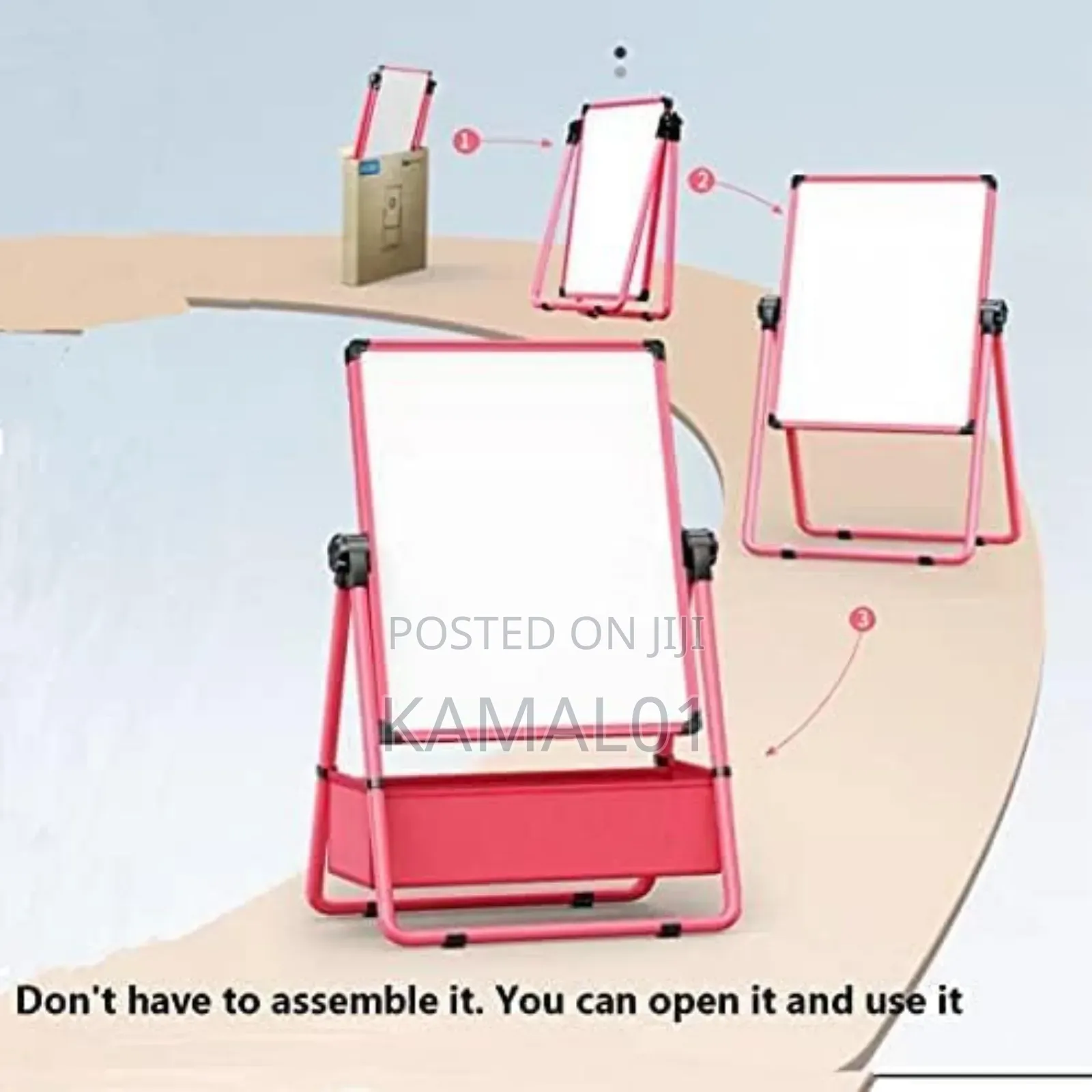 Dry Erase Easel Whiteboard and Chalk Board