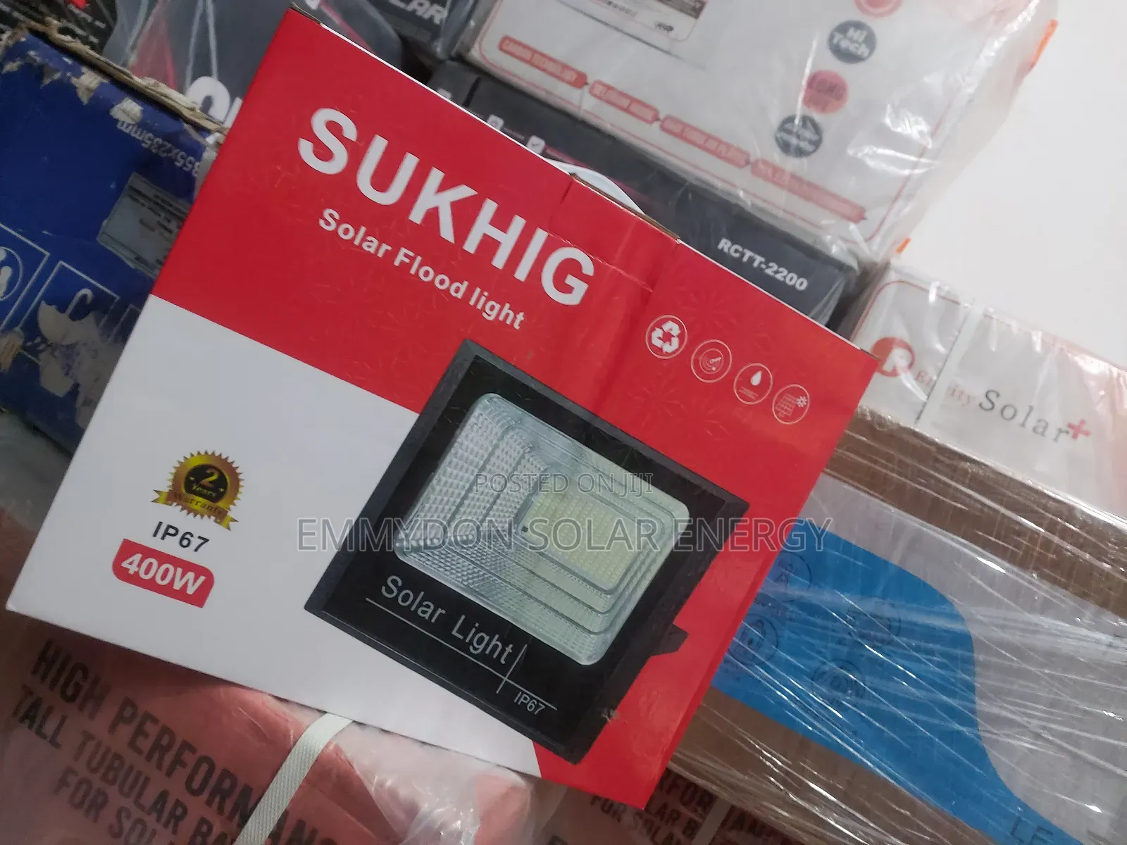 Sukhig Solar Flood Light 400watt