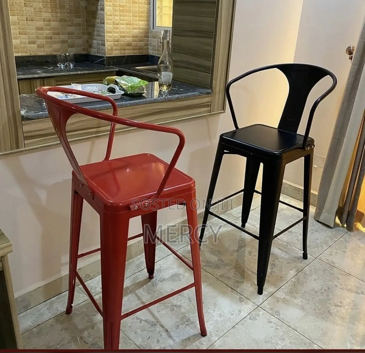Quality High Iron Bar Stool