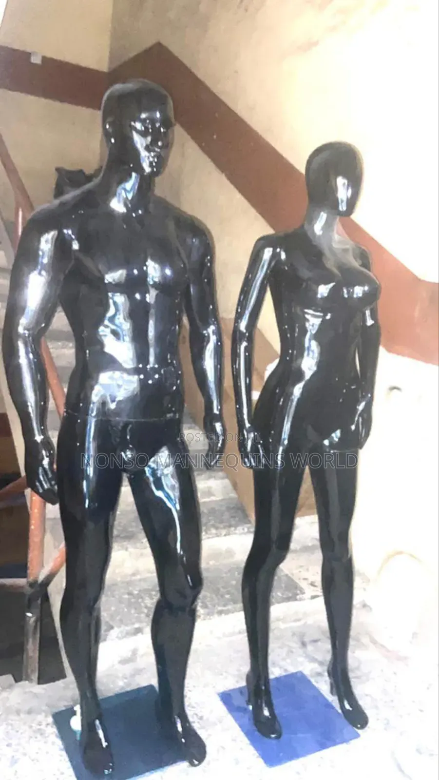 Black Male Fashion Display Mannequin