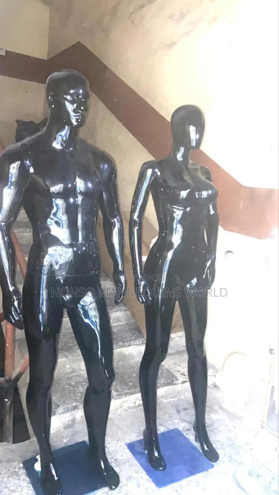 Black Male Fashion Display Mannequin
