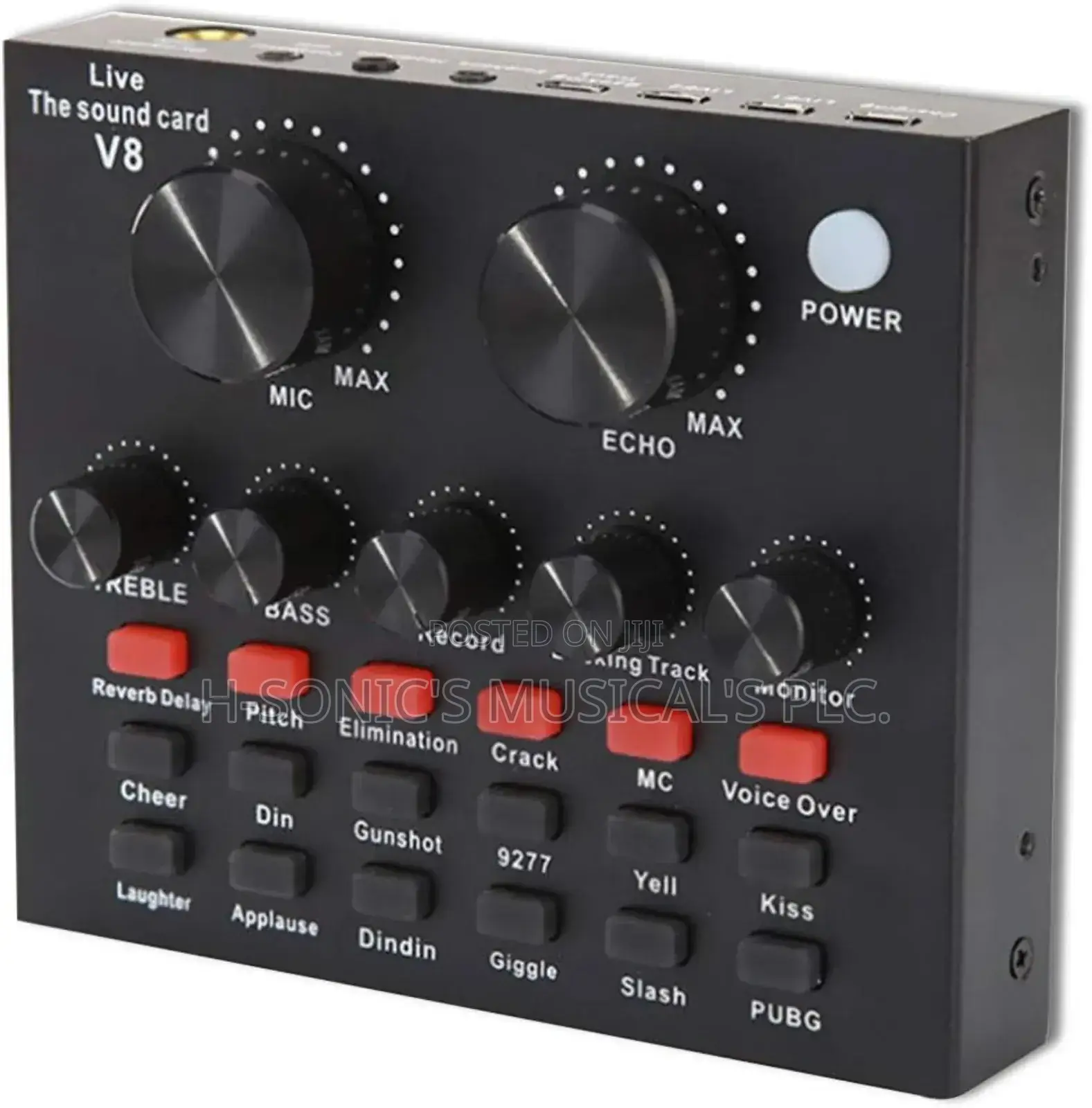 Professional V8 Live Soundcard