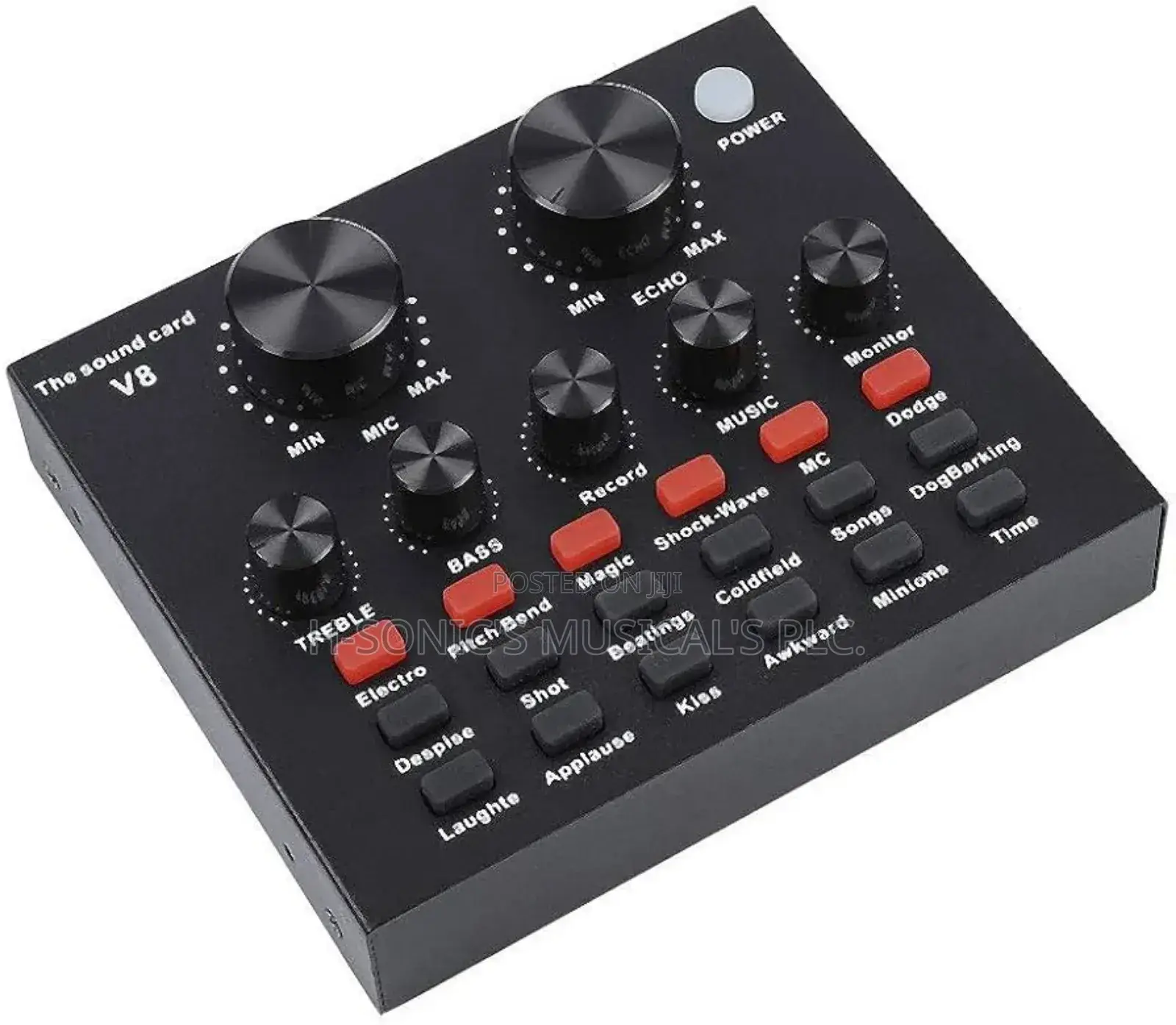 Professional V8 Live Soundcard