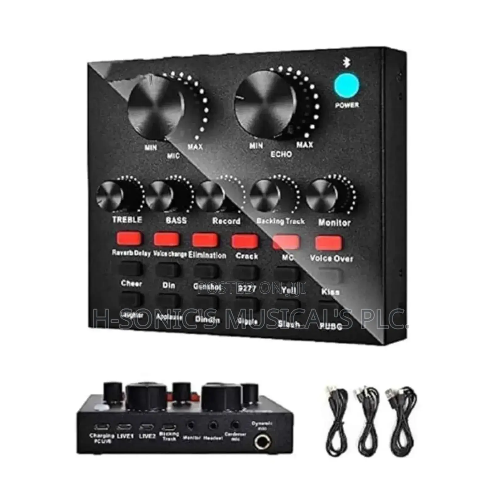 Professional V8 Live Soundcard