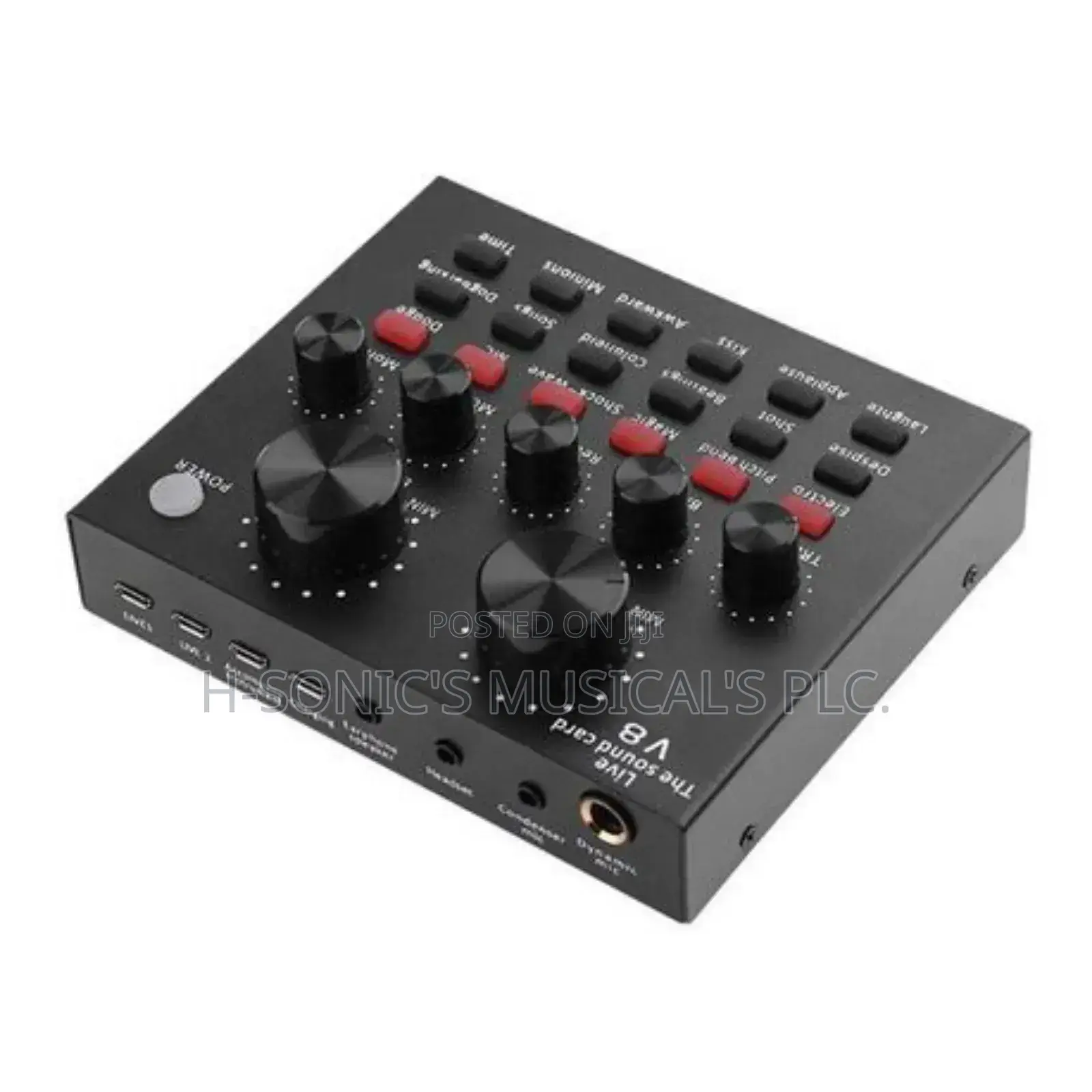 Professional V8 Live Soundcard