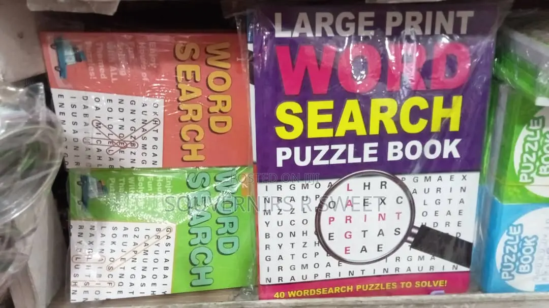 Word Search Puzzle Book