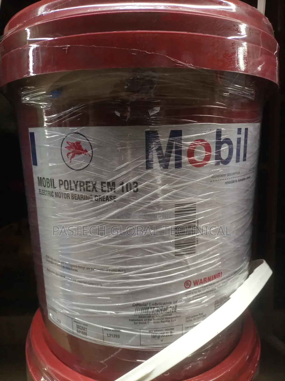 Mobil Polyrex Em 103 Motor Bearing Grease