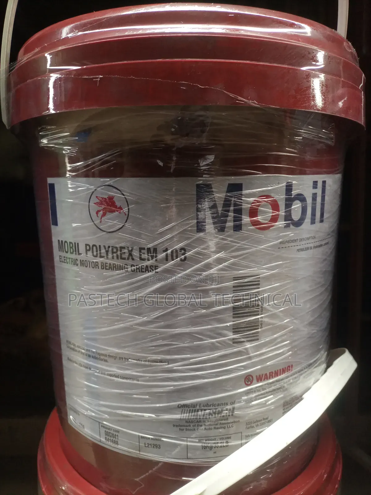 Mobil Polyrex Em 103 Motor Bearing Grease