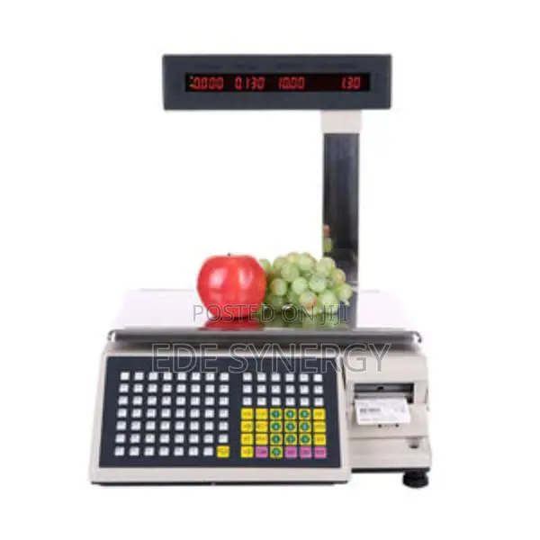 Commercial Digital Price Computing Scale 66 LBS With Label P
