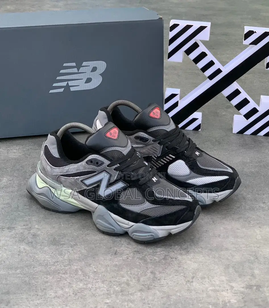 New Balance 9060 Black Castlerock Sneakers