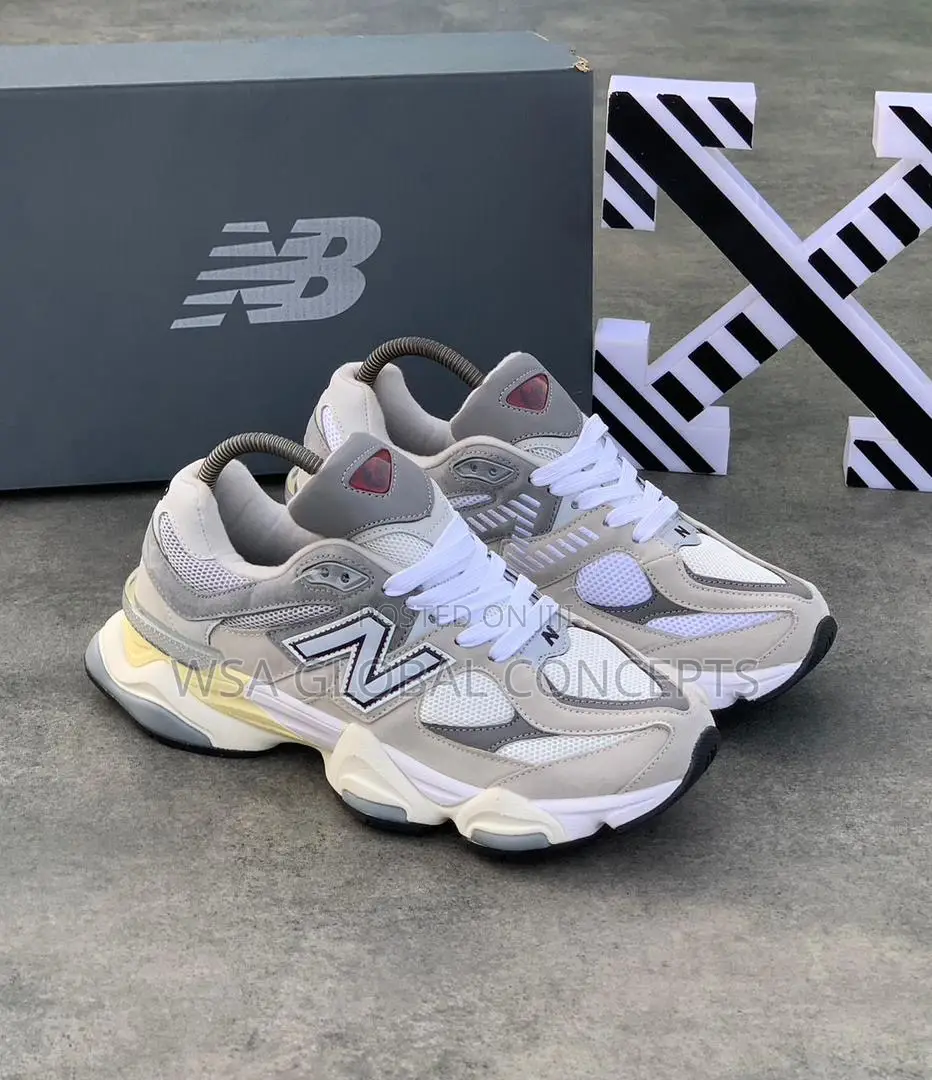 New Balance 9060 Rain Cloud Grey Sneakers
