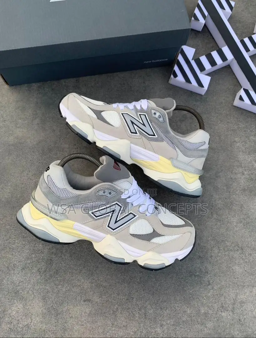 New Balance 9060 Rain Cloud Grey Sneakers