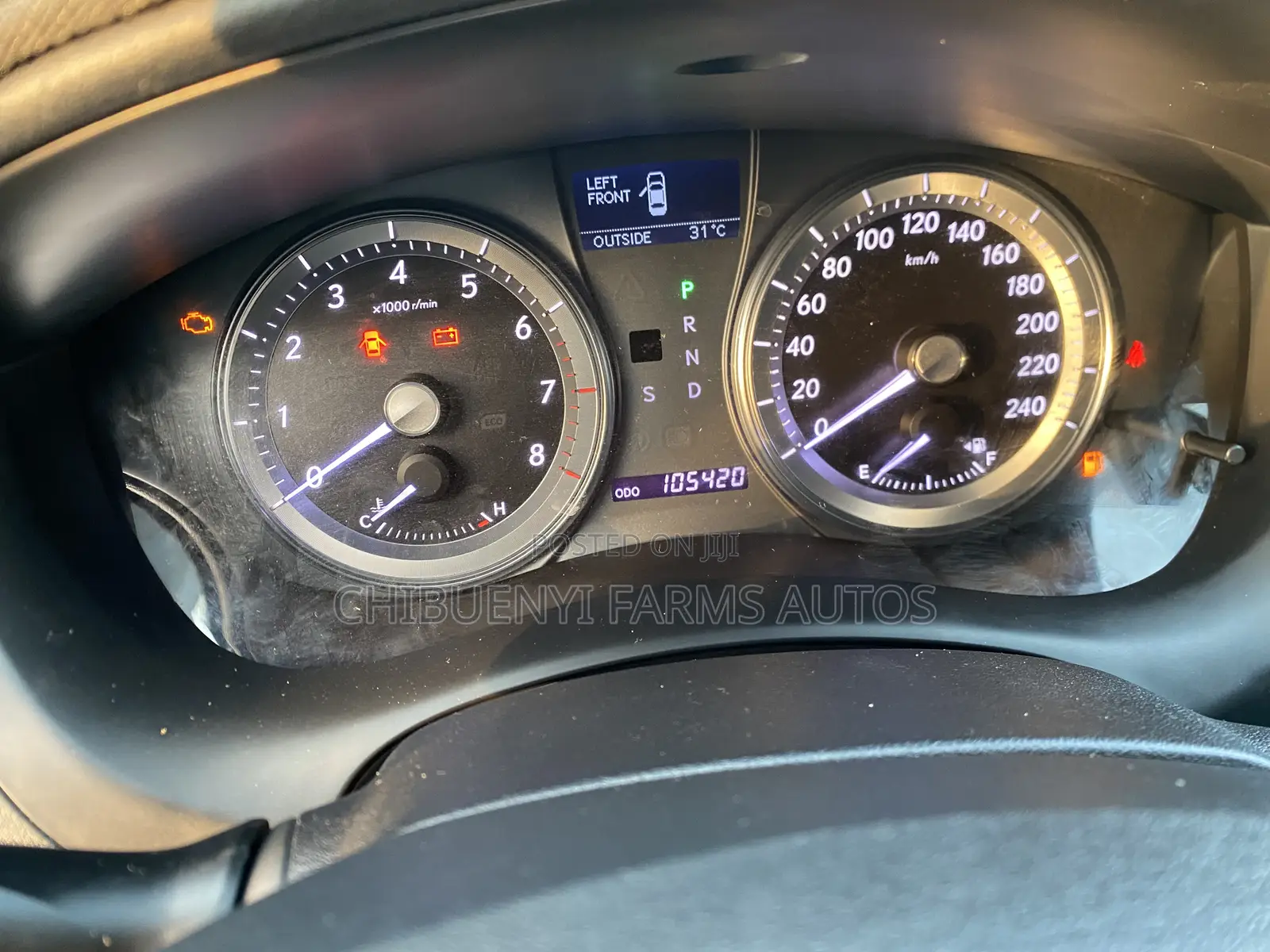 Lexus ES 350 2011 Black