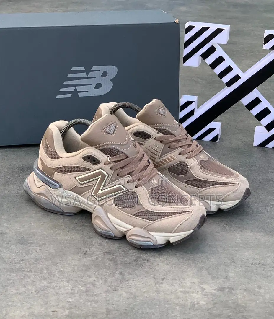 New Balance 9060 Mushroom Brown Sneakers
