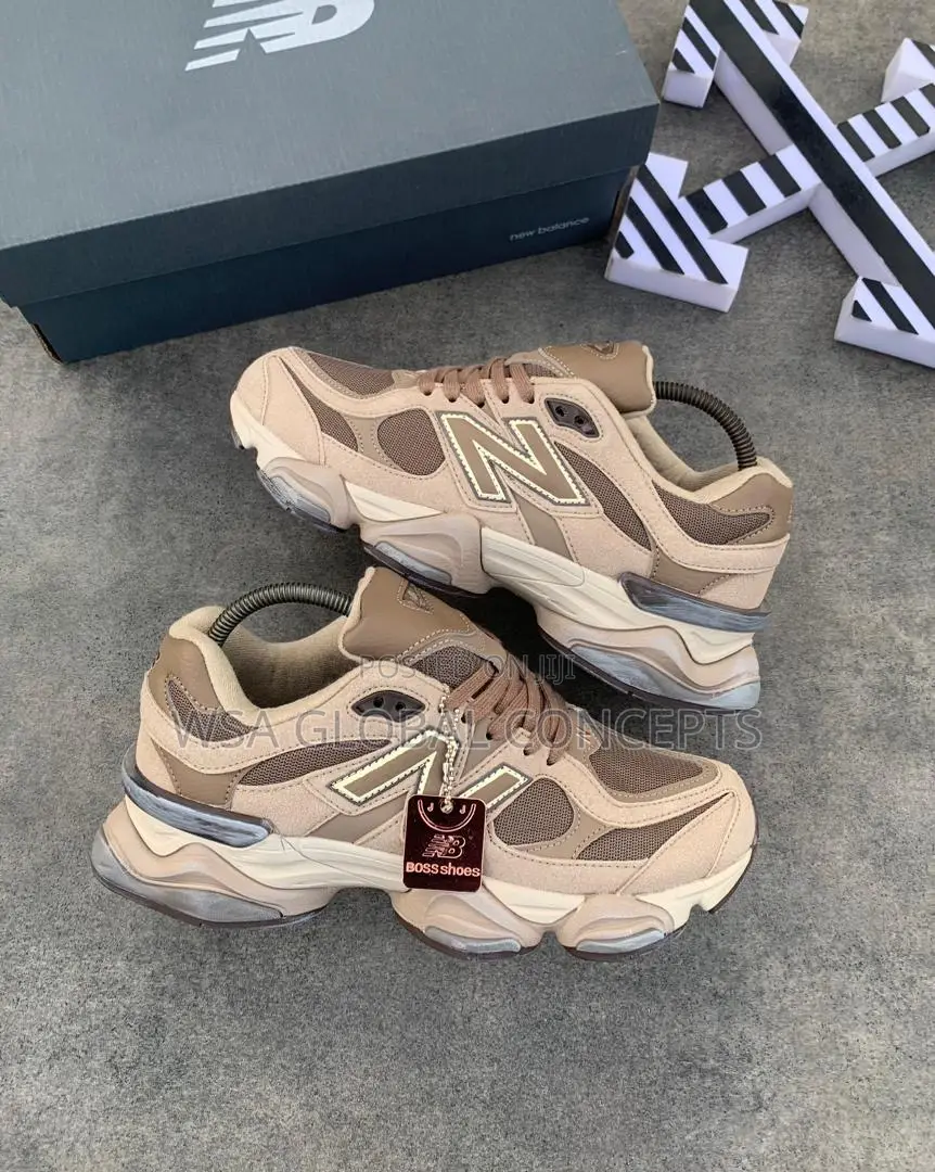 New Balance 9060 Mushroom Brown Sneakers