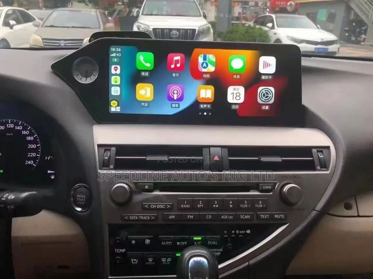 New Model Android Lexus Rx350 2010 to 2015 Model Type