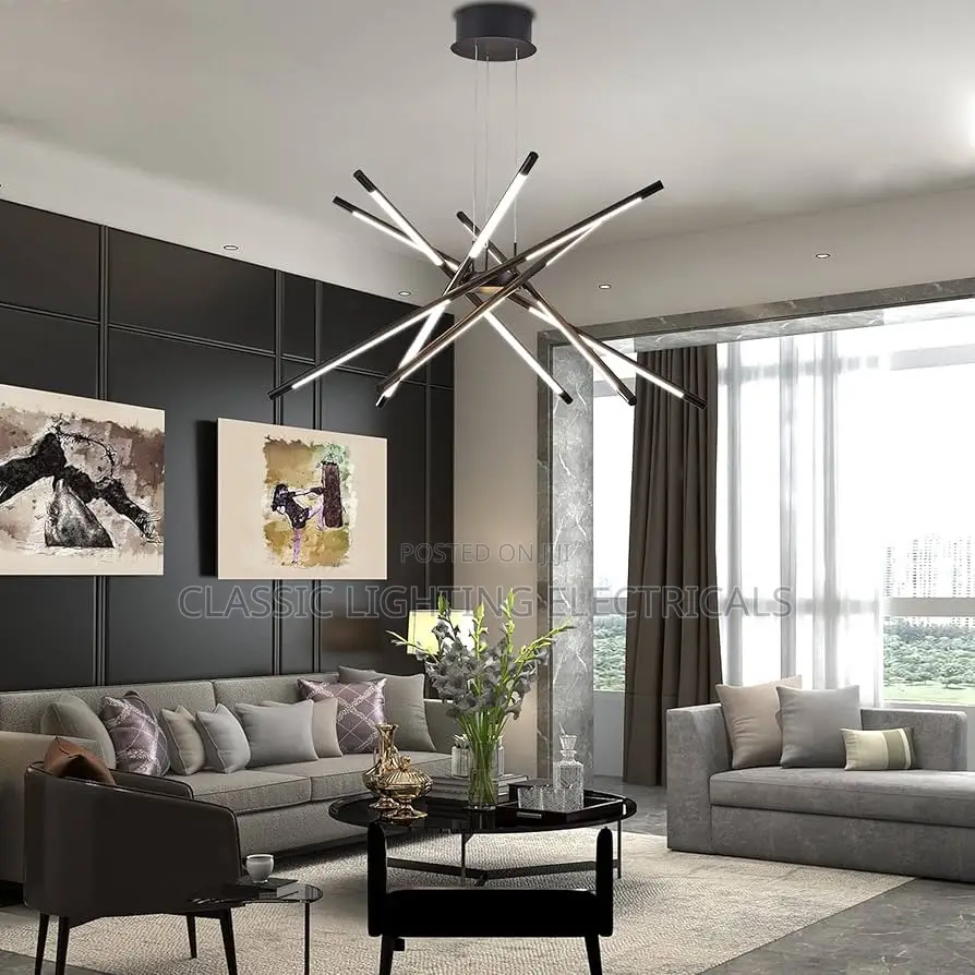 Light Luxury Style Nordic Restaurant Chandelier, Simple Ligh