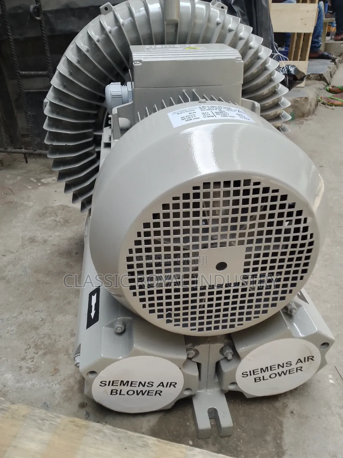 11 Kw Siemens Exhaust Blower 15 HP